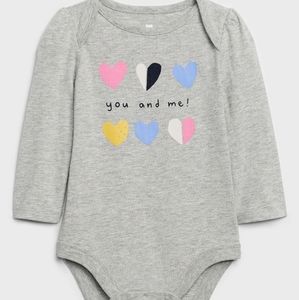 GAP Factory Baby Girl Graphic Bodysuit 3-6M NWT